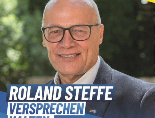 Unser Bürgermeisterkandidat Roland Steffe