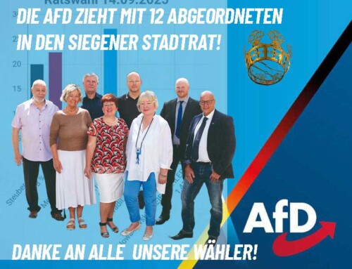 Danke für das tolle Wahlergebnis!